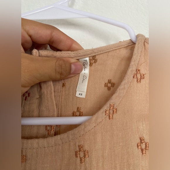 Rylee & Cru Womens Zoe Dress SZ
XS Mommy & Me Tan Boho Midi
Anthropologie - Picture 8 of 10